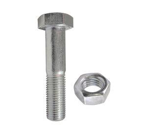Perno hexagonal Métrico con tuerca m6-1.0x50 mm 2 un.