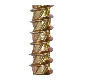 Tornillo turbo screw Torx 8 4.0x20 mm zincado iridiscente 5 unidades