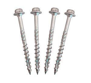 Tornillo tirafondo turbo 6.0x90 mm 4 un.
