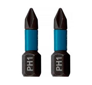 Punta Impact Black PH1 25 mm 2 un