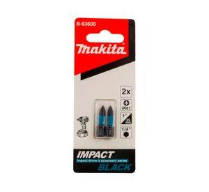 Punta Impact Black PH1 25 mm 2 un