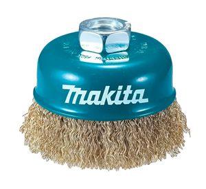 Grata copa acero rizado D-55360 90 mm x M14