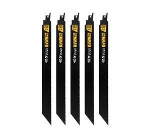 Set 5 hojas de sierra 14/18 TPI bimetal 12" DWA41812
