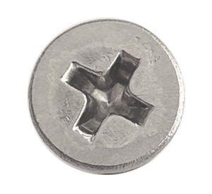 Roscala plana inoxidable 8x1/2" 5 unidades
