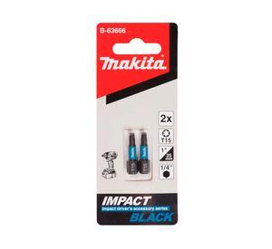 Punta Impact Black T15 25 mm 2 un