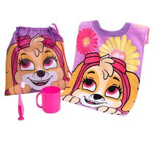 Bolso set niña Flower diseño 4 piezas