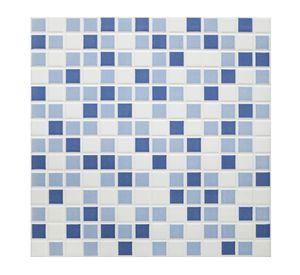 Cerámica para muro Aqua mix azul 33x33 cm 2.07 m2