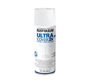 Pintura spray 340 gr Ultra Cover 2X blanco brillante Rust-Oleum