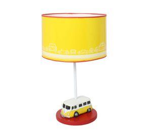 Lámpara 1L E27 Classical bus rojo/amarillo Tempora