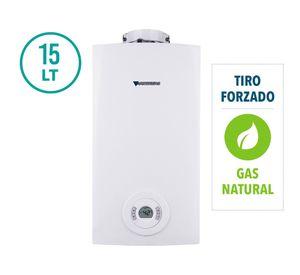 Calefont ionizado tiro forzado 15 lt gas natural WTD15 Junkers
