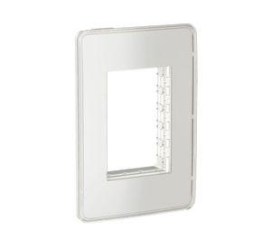 Tapa triple Orión You blanco/transparente Schneider