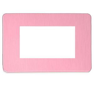 Tapa triple Orión venus rosa/blanco Schneider