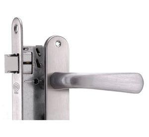 Cerradura embutida manilla simple paso Futura pac Poli