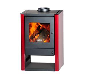 Calefactor a leña Gold 380 burdeo 10500 W