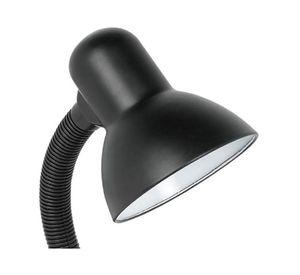 Lámpara escritorio 1L E27 Pinza negro