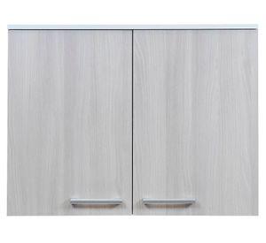 Mueble mural 80 cm blanco/acacia Mobikit