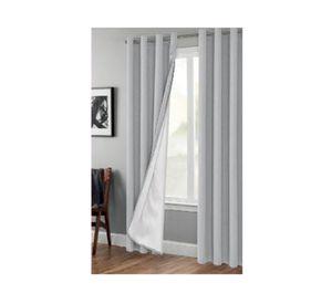 Cortina blackout 140x230 cm gris