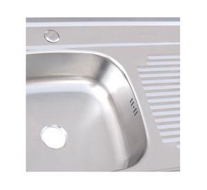 Lavaplatos sobreponer 80x50 cm derecho Splendid