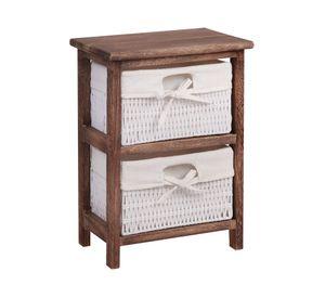 Organizador baño 2 canastos