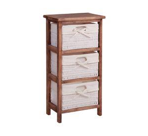 Organizador baño 3 canastos