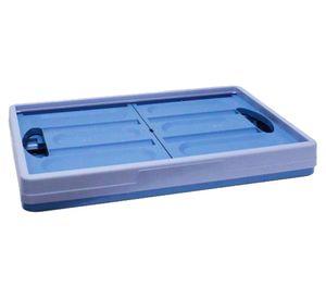 Caja plegable 48 litros azul