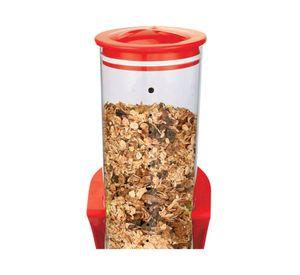 Dispensador cereal 1,5 litros Single rojo Cotidiana