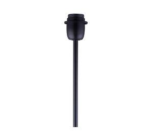 Base ampolleta pie 1L E27 negro