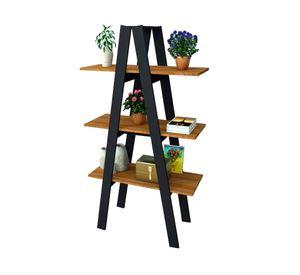 Estante 3 niveles Urban negro Be Design
