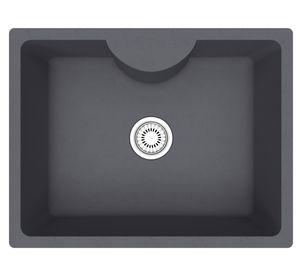 Lavaplatos Deluxe Túnez small gris grafito 22x58x45 cm