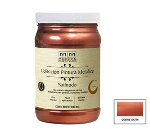 Esmalte al agua 946 ml Modern Masters cobre satín satín Rust-Oleum