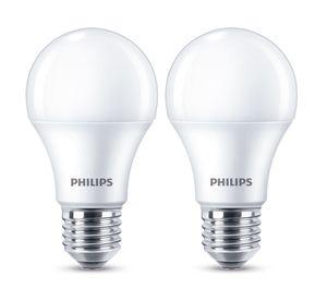 Pack 2 ampolletas Led 9W E27 luz fría EcoHome