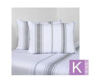 Juego sábanas king 200H Diagonals diseño