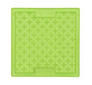 Plato silicona perro verde Lickimat
