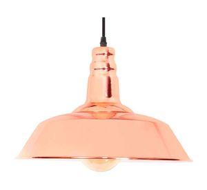 Lámpara colgante 40 W E27 luz cálida Isi golden rose