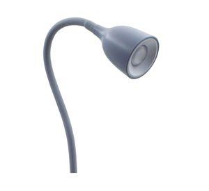Lámpara de escritorio LED luz día Albert gris