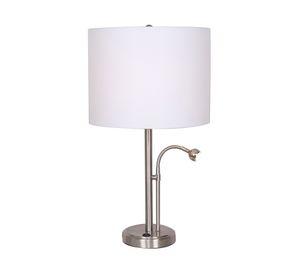 Lámpara sobremesa 2L E27 LED Baco