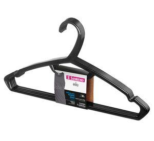 Colgador PR116 5P negro 5 unidades