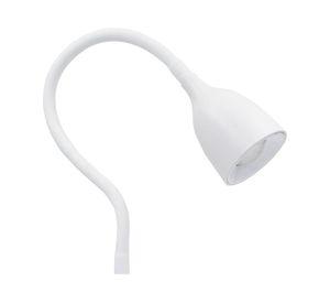 Lámpara de escritorio LED Luz día Albert blanco