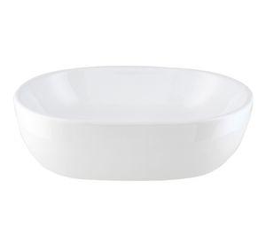 Lavamano sobreponer 47.5 cm loza blanco