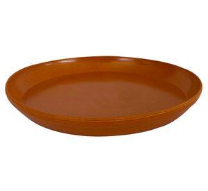 Plato Biodegradable Actual/Clásico terracota 2.5x22x22 cm