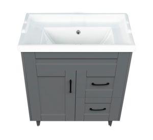 Mueble vanitorio 70 cm BM-DELUXE-70SKG+F-70 gris