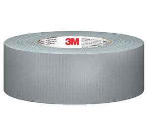 Cinta de tela duct tape Multipropósito 48 mm x 9.1 m gris