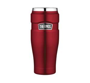 Termo para agua King rojo 470 ml