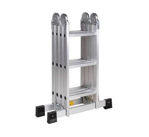 Escalera multipropósito 3.7 m 7 posiciones 12 peldaños