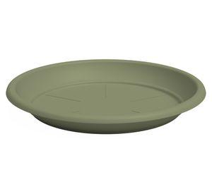 Plato plástico 30 cm Capri eucaliptus