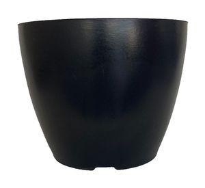 Macetero 24 cm Actual negro