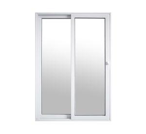 Ventanal PVC 140x205 cm Monolítico blanco 2 hojas correderas