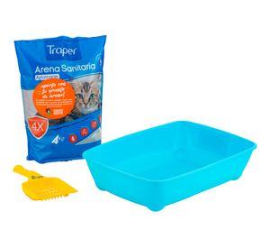Pack arena sanitaria 3 piezas Traper