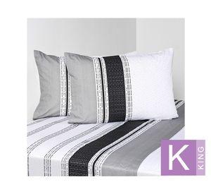 Sábanas King 200 Hilos Estampado fawn