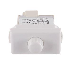 Módulo dimmer rotativo resistivo blanco Bticino